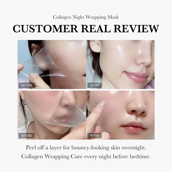 🔥LAST DAY PROMOTION SAVE 49%🔥Collagen Night Wrapping Mask