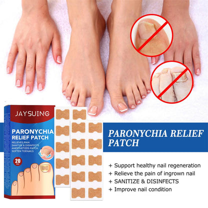 "Relieve Ingrown Toenail Discomfort with Our Specialized Patches"