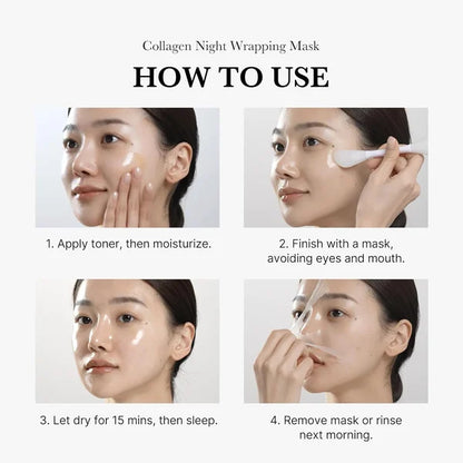 🔥LAST DAY PROMOTION SAVE 49%🔥Collagen Night Wrapping Mask